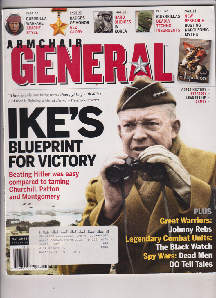 Armchair General General Dwight D. Eisenhower May 2008 011320nonr