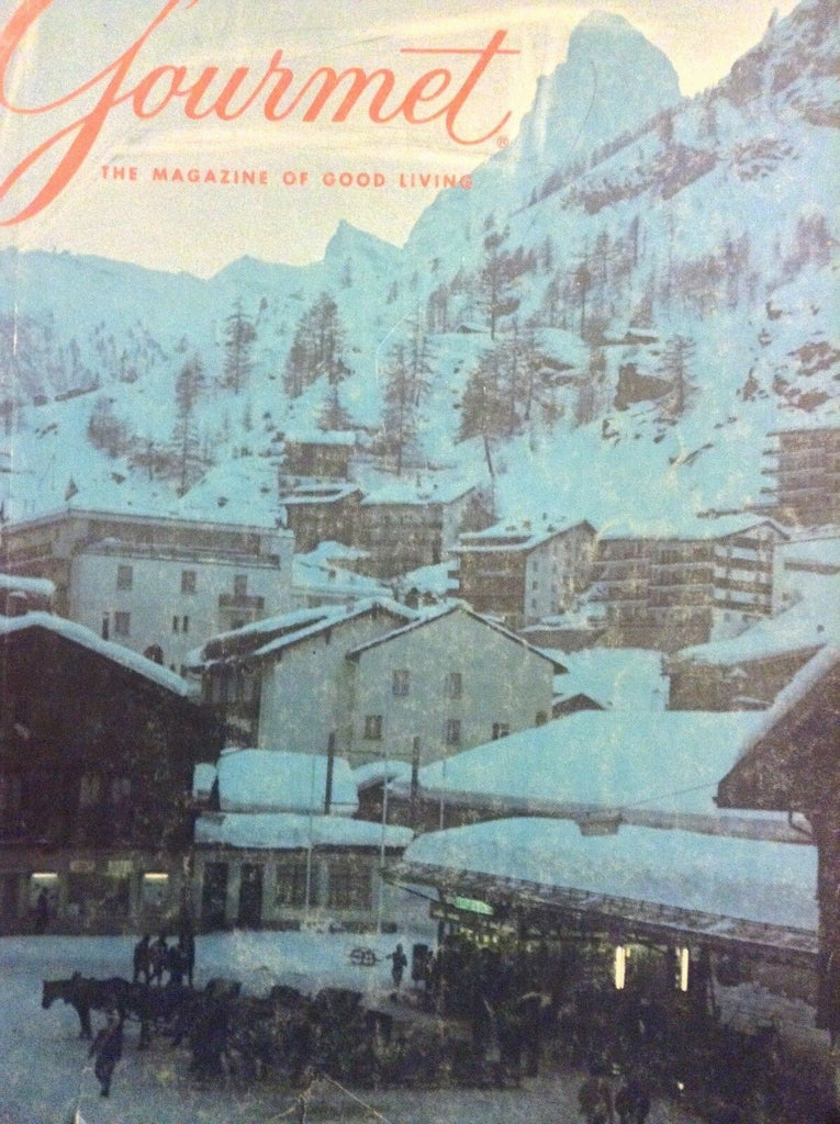 Gourmet Magazine About The S.S. France december 1970 081218nonrh