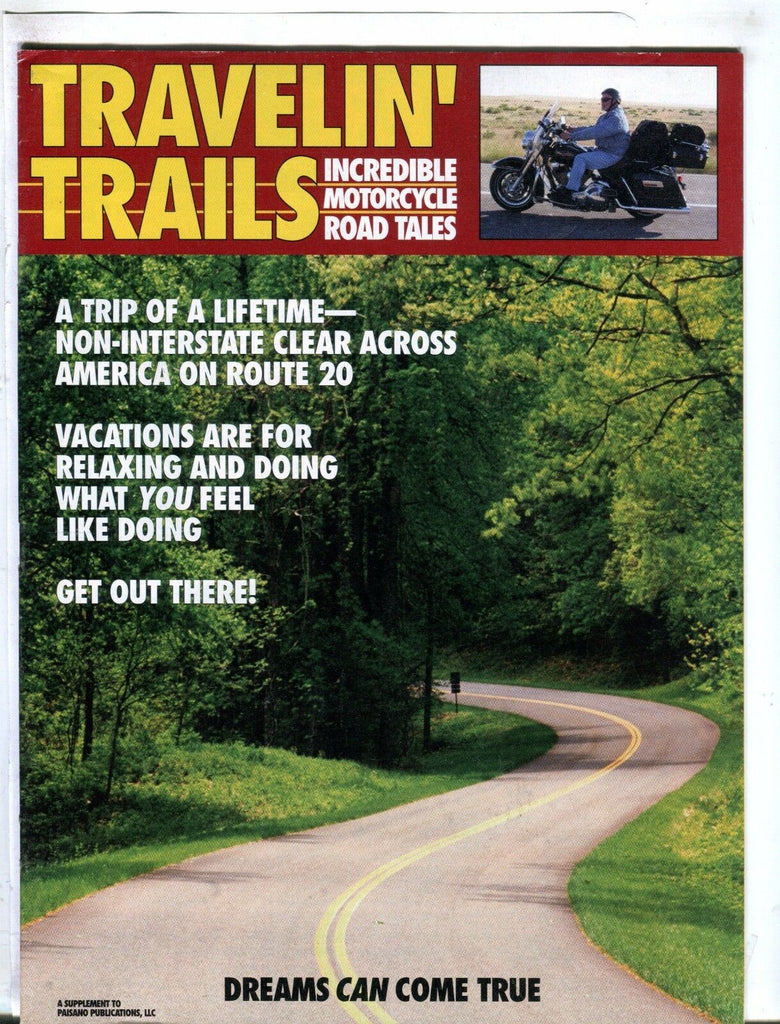 Travelin' Trails Magazine Supplement Road Tales EX No ML 042917nonjhe