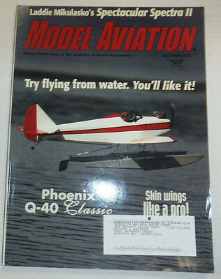 Model Aviation Magazine Phoenix Q-40 July 2008 122614R