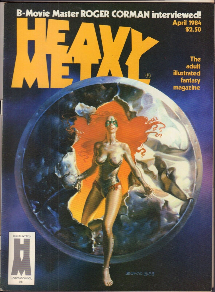 Heavy Metal April 1984 Fantasy Magazine 011417DBE2