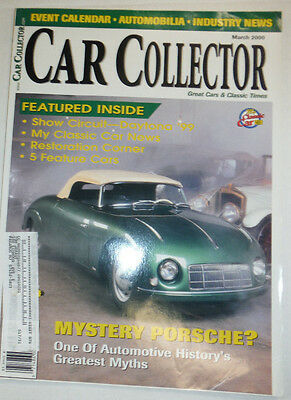 Car Collector Magazine Daytona 99 Restoration Corner March 2000 030415R