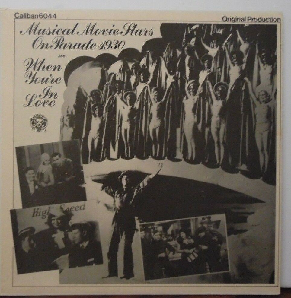Musical Movie Stars on Parade 1930 and When You're in Love vinyl 042918LLE