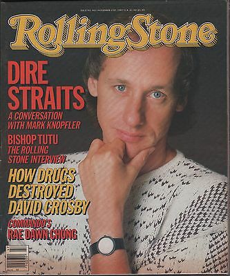 Rolling Stone November 21 1985 Dire Straits, David Crosby EX 121815DBE