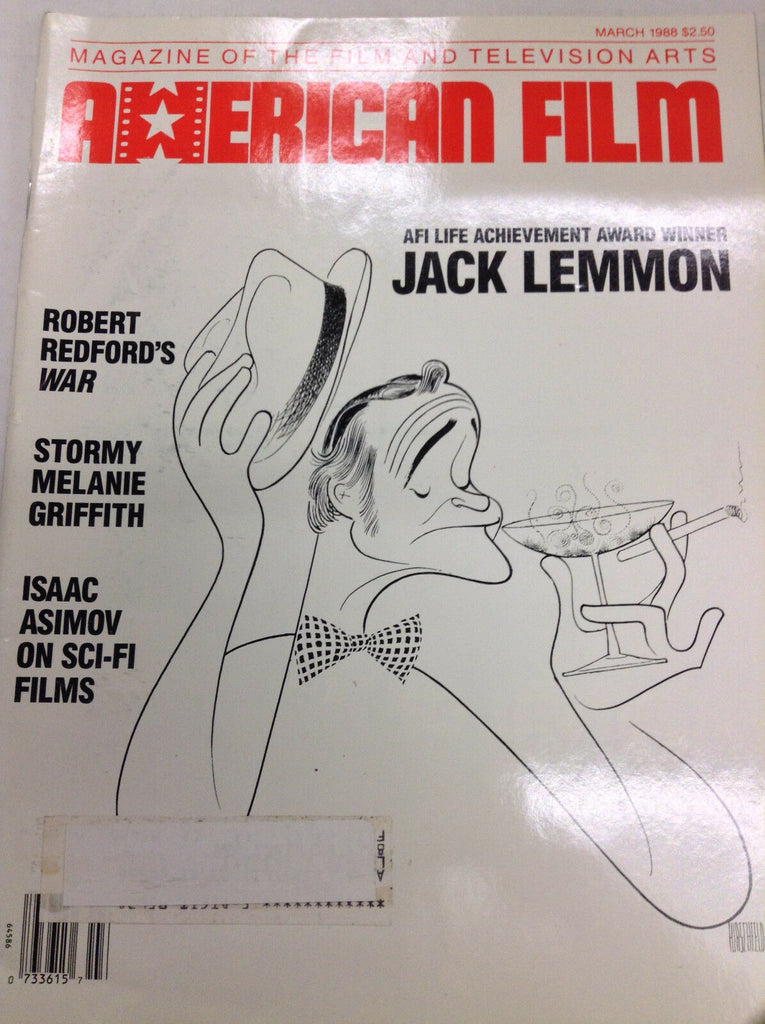 American Film Magazine Jack Lemmon Robert Redford March 1988 040617nonr