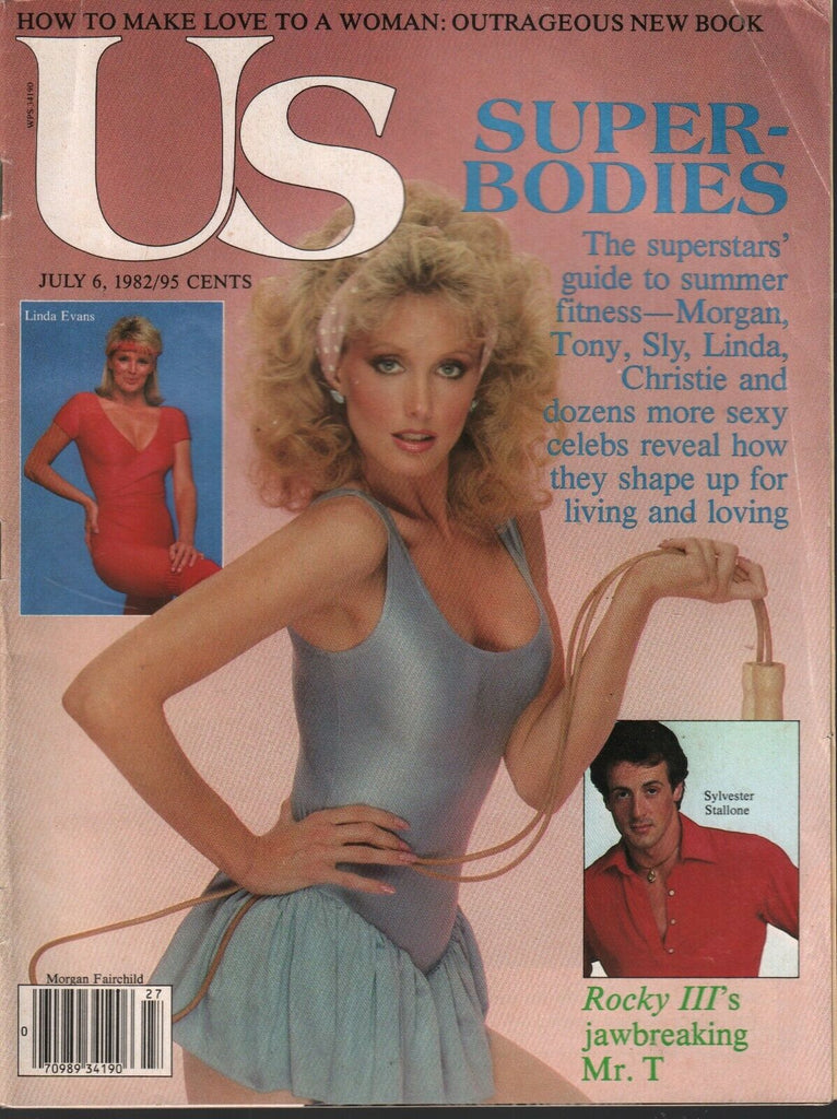 US Magazine July 6 1982 Morgan Fairchild Linda Evans Sylvester Stallone020520AME