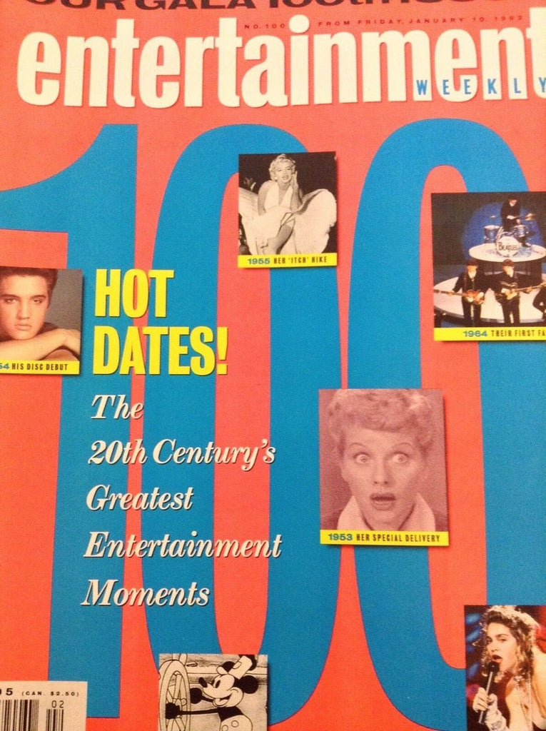 Entertainment Weekly Magazine 100 Greatest Moments January 10, 1992 080218nonrh