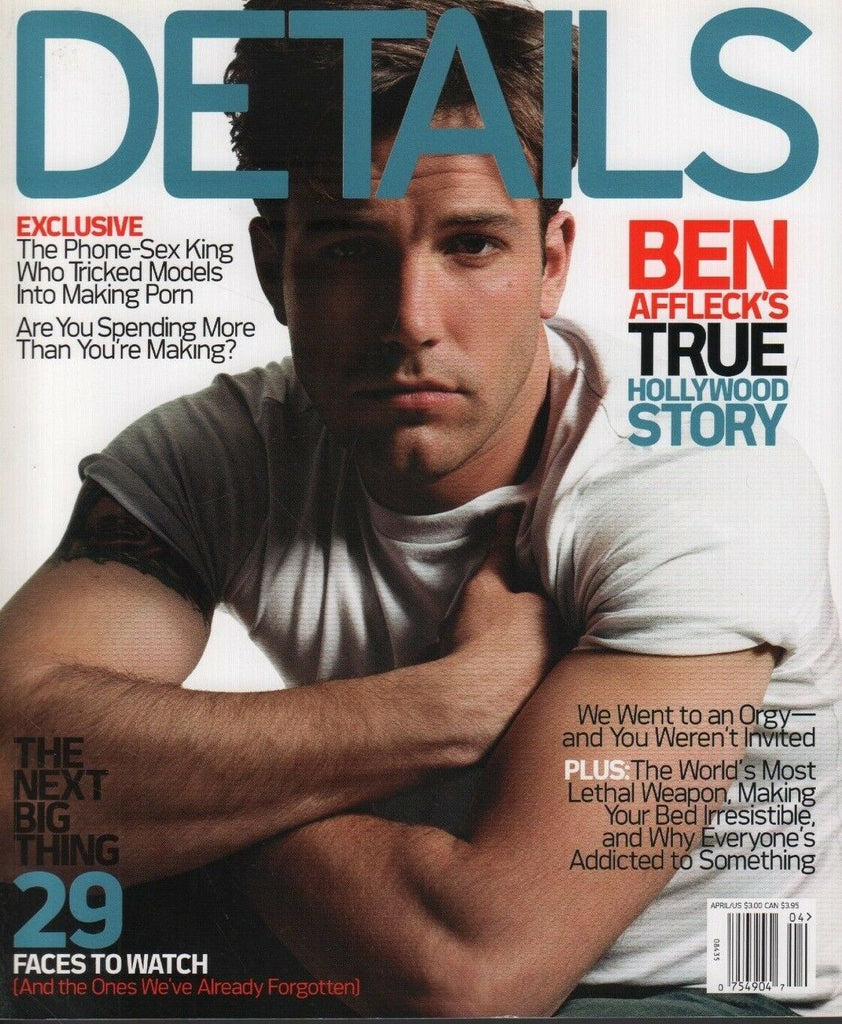 Details April 2002 Ben Affleck Giorgio Armani Chris Kattan 100918DBE