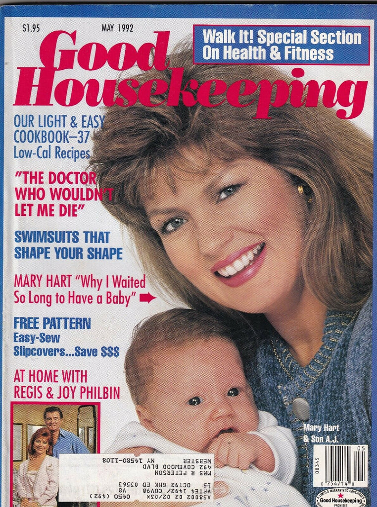 Good Housekeeping Mary Hart Regis Philbin & Joy May 1992 100119nonr