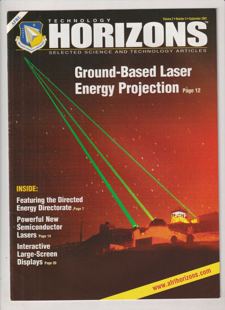 Technology Ground Based Laser Projection September 2001 021920nonr