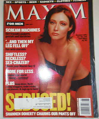 Maxim Magazine Shannen Doherty June 1999 041415R
