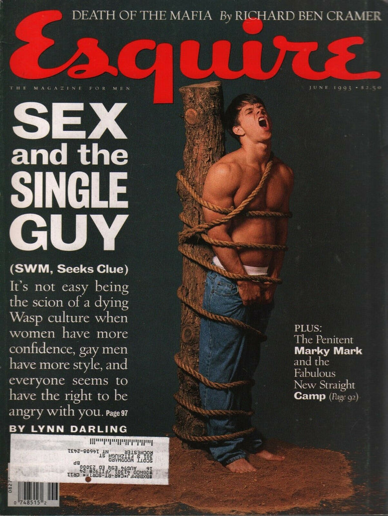 Esquire Magazine June 1993 Mark Wahlberg Marky Mark Lynn Darling 031320AME