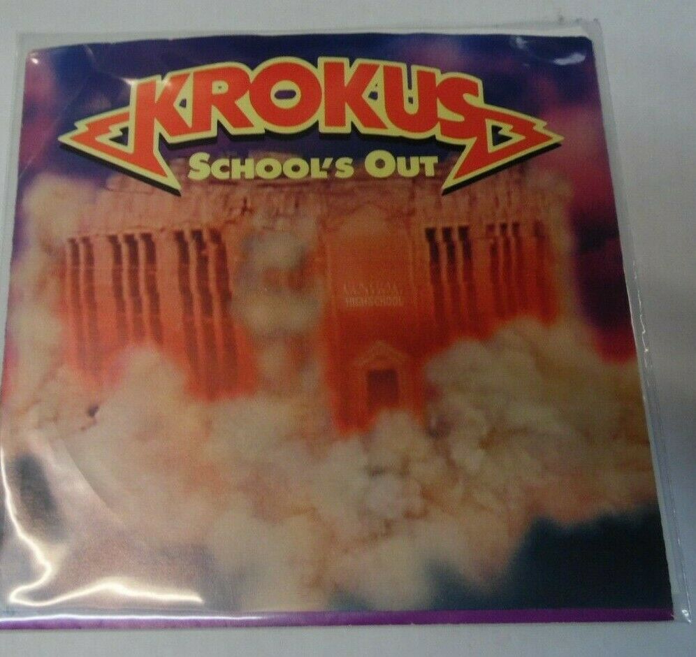 Krokus School's Out 45RPM PROMO AS1-9468 022220LLE45