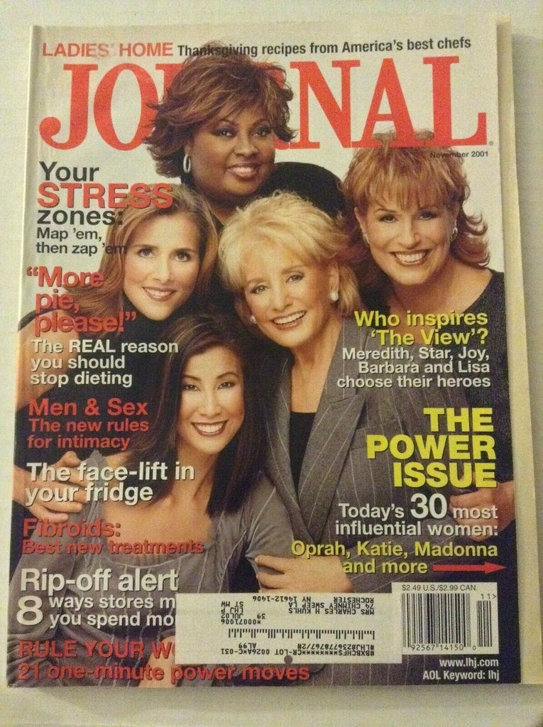 Ladies' Home Journal Magazine The Power Issue November 2001 040319nonrh