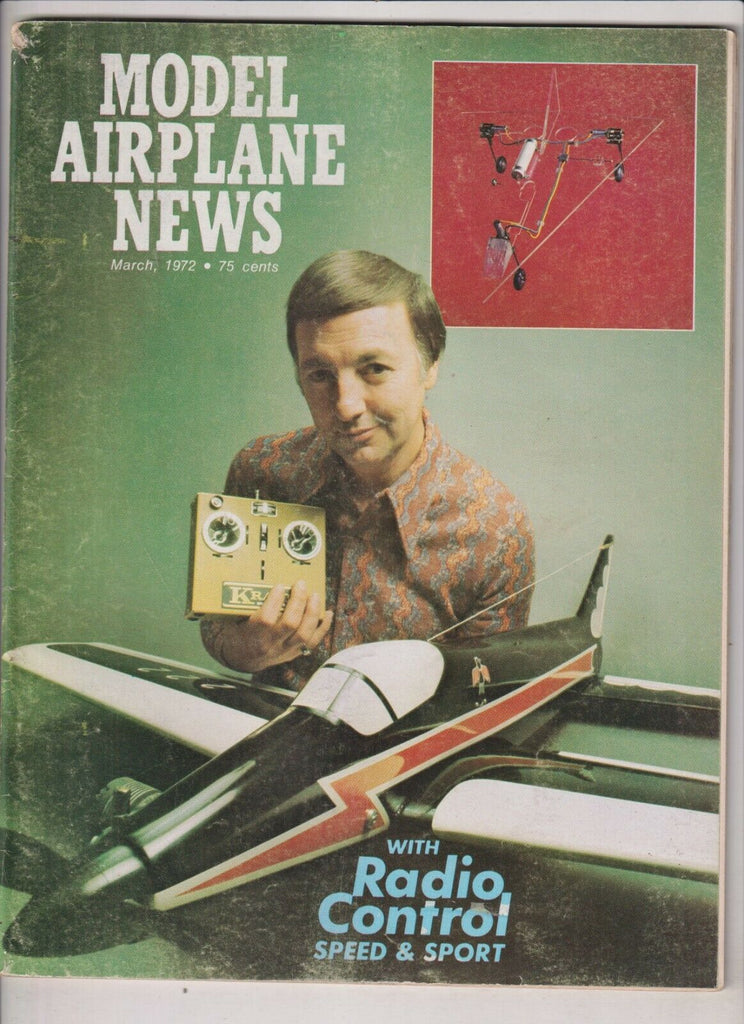 Model Airplane News Mag M.A.N. At Work March 1972 040420nonrh