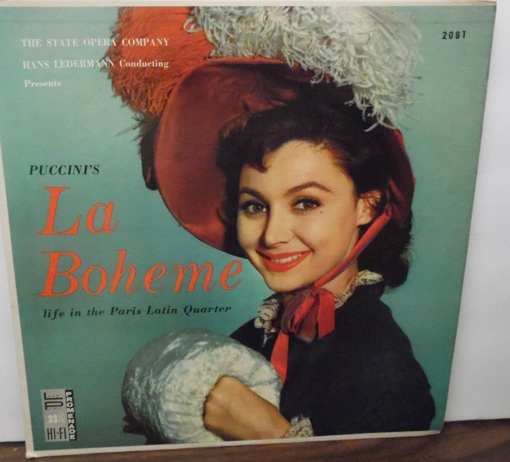 La Boheme World's Favorite Operas vinyl 2081 032018LLE