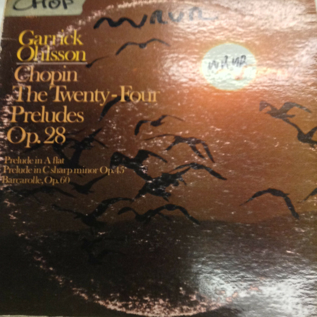 Garrick Ohlsson Chopin' Record DJ Version S137087 33RPM 031617RR