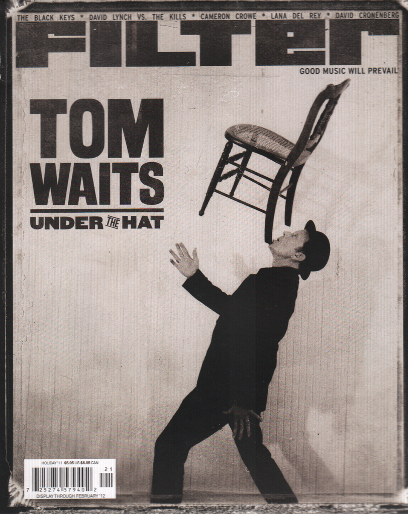 Filter Holiday 2011 Tom Waits Black keyus David Lynch Lana Del Rey 032420DBE