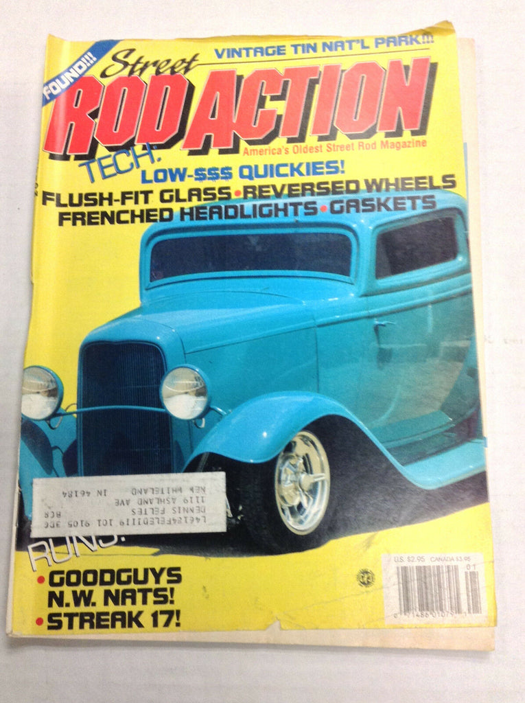Rod Action Magazine Lush Fit Glass Reversed Wheels January 1991 031017NONRH