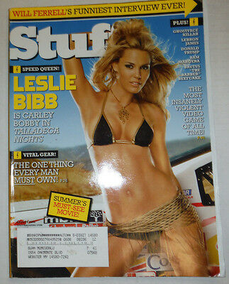 Stuff Magazine Leslie Bibb & Lebron James August 2006 031815R