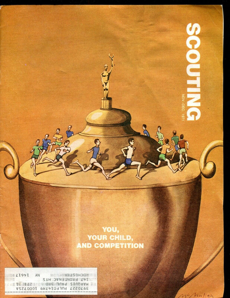 Scouting Magazine November/December 1971 EX w/ML 010917jhe