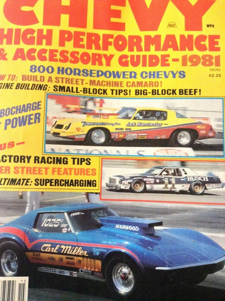 Chevy High Performance & Accessory Guide Magazine 1981 121418nonrh