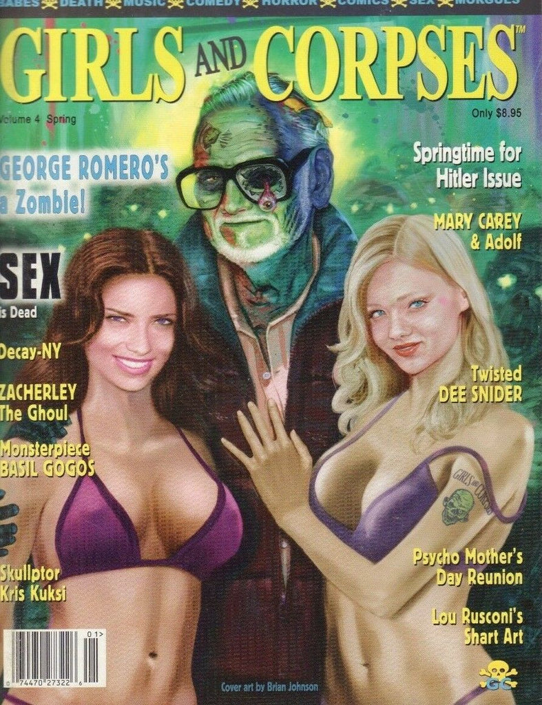 Girls and Corpses Vol 4 Spring George Romero Kris Kuksi Lou Rusconi 020519DBE