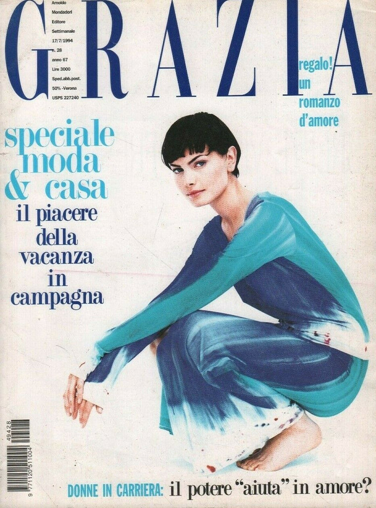 Grazia Italian Fashion Magazine 17/7/1994 Drew Barrymore 052819DBE