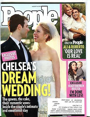 People Magazine August 16 2010 Chelsea Clinton EX w/ML 090816jhe