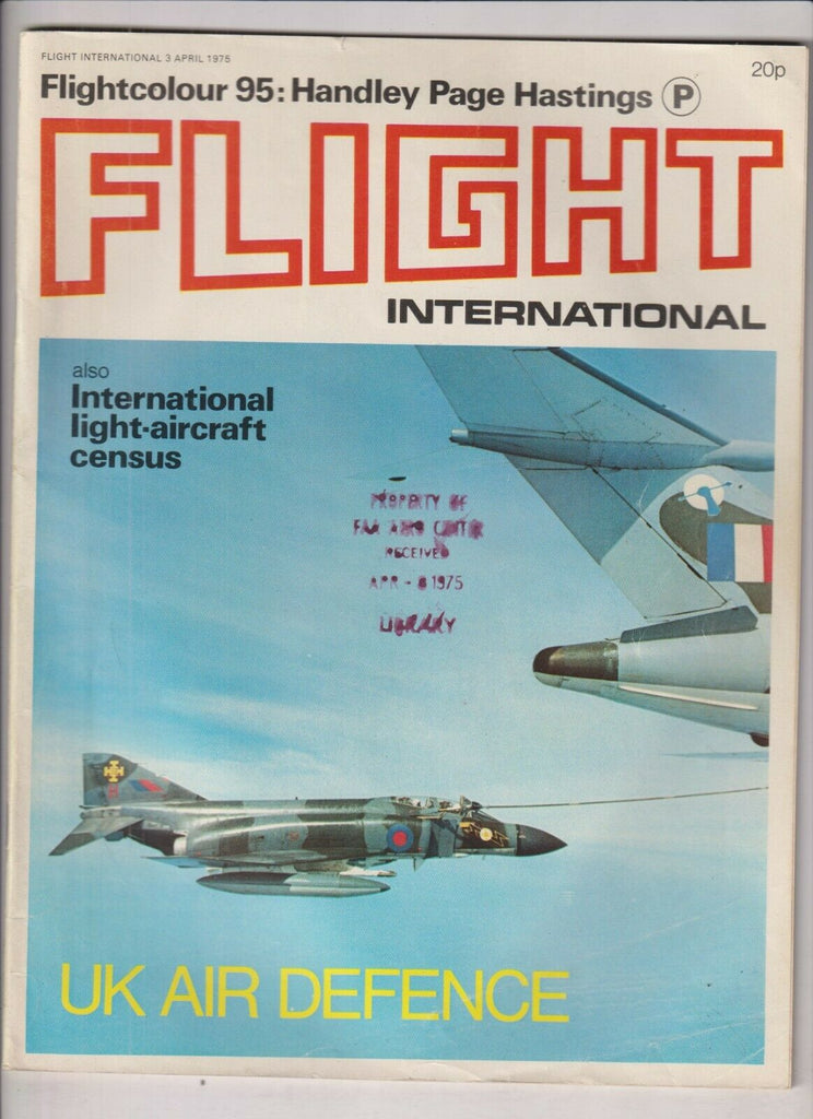 Flight International Mag UK Air Defence & Flightcolour April 1975 022120nonr