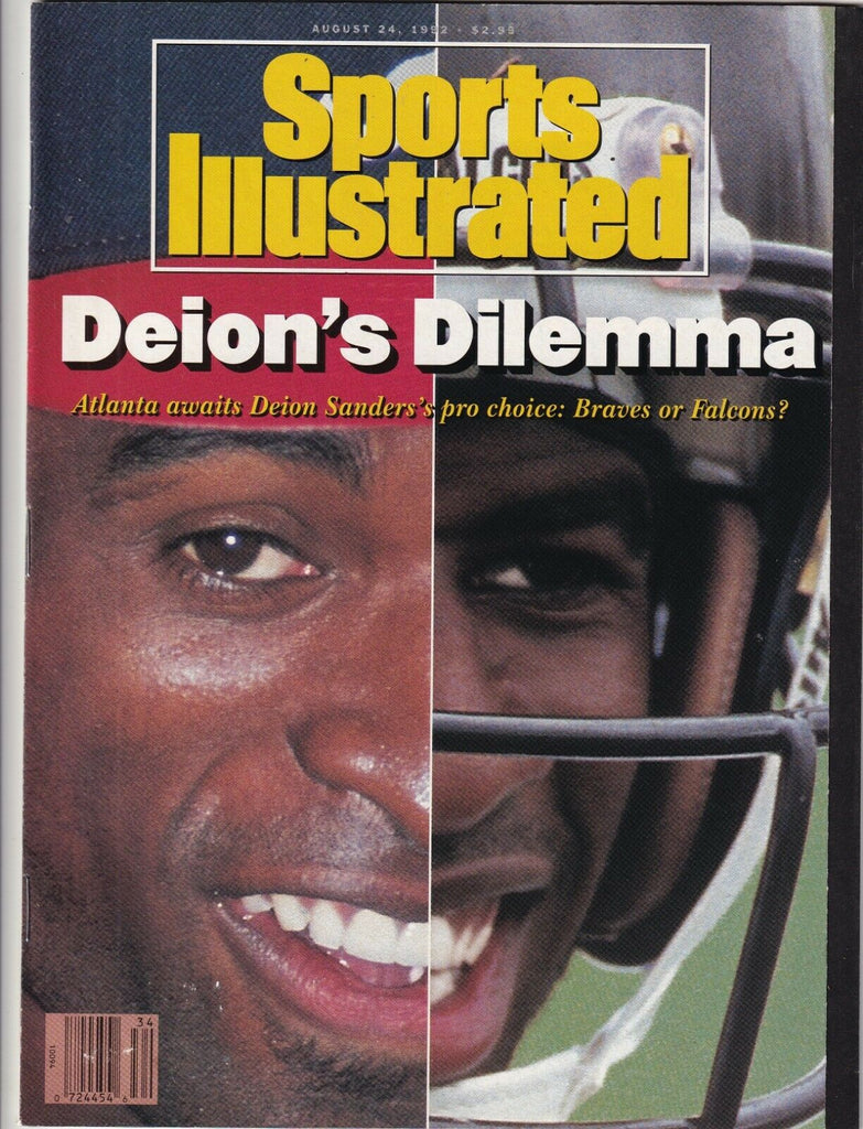 Sports Illustrated Deion Sanders's Pro Choice August 24, 1992 091519nonr