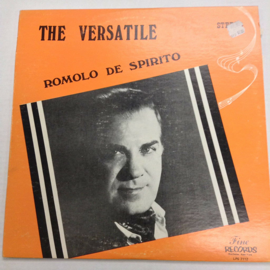 The Versatile Romolo De Spirito LPS7112 Fine Records 33RPM 030617RR