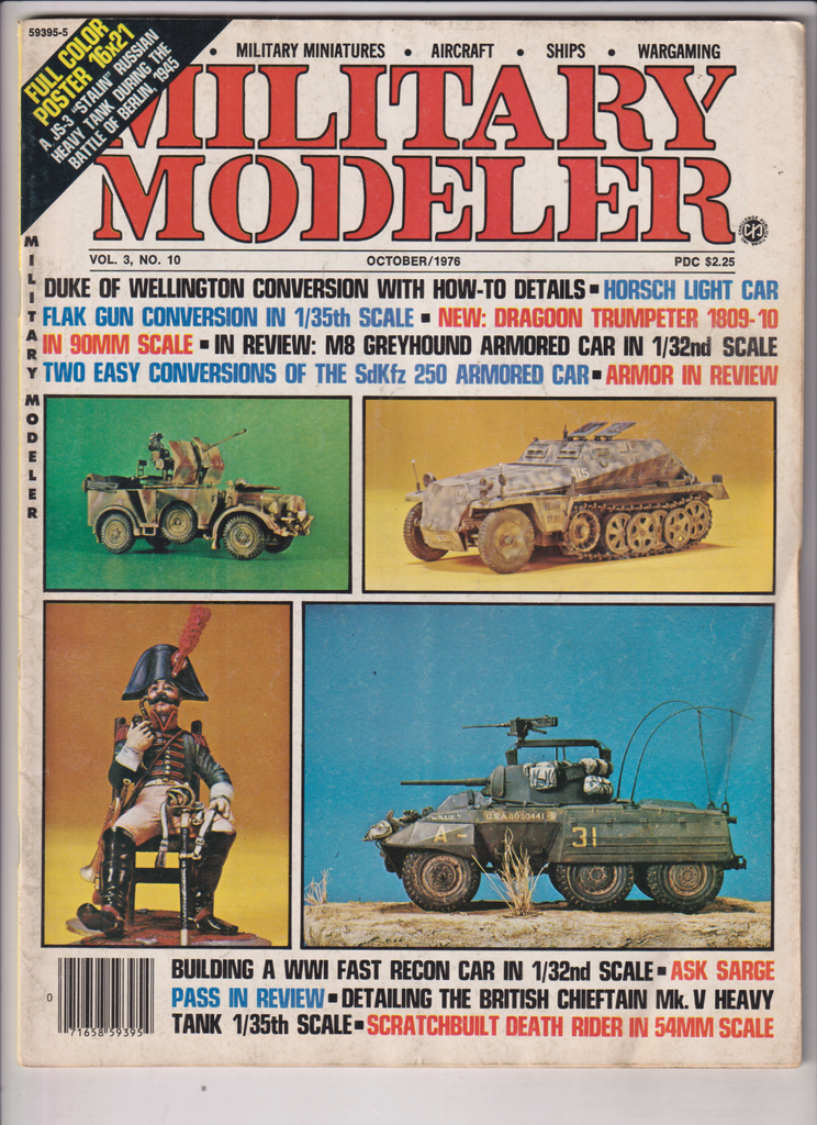Military Modeler Mag Duke Of Wellington Conversion October 1976 122019nonr