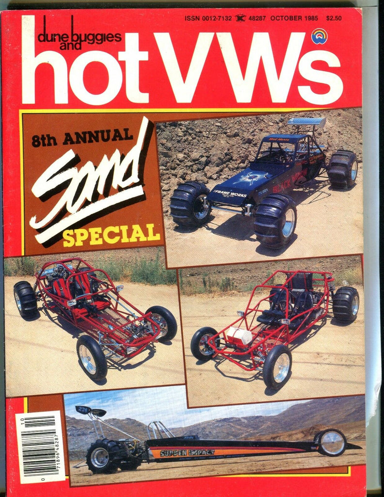 Dune Buggies And Hot VWs Magazine October 1985 Sand EX No ML 042417nonjhe