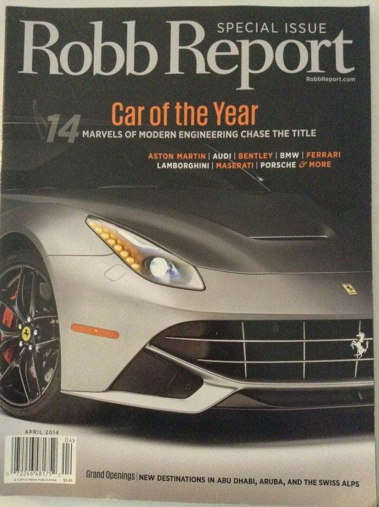 Robb Report Magazine Aston Martin Lamborghini April 2014 022019nonrh