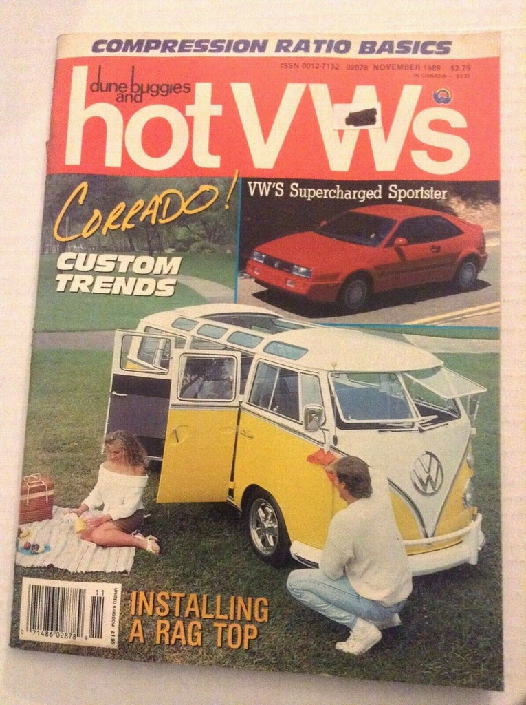 Dunebuggies And Hot VWs Mag Custom Trends November 1989 080819nonrh