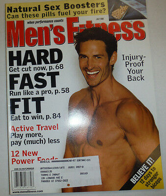 Men's Fitness Magazine Active Travel July 2000 030615R