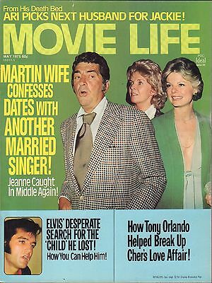 Movie Life May 1975 Elvis, Tony Orlando VG 081616DBE2