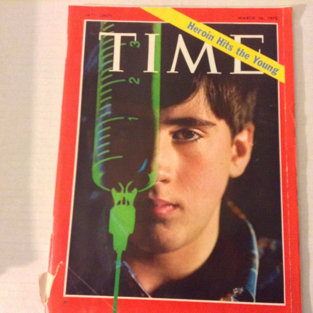 Time Magazine Heroin Hits The Young March 16, 1970 070517nonrh