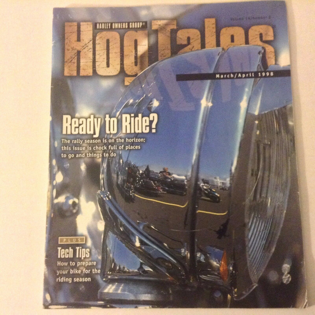 Hog Tales Magazine Rally Season Tech Tips March/April 1998 052217nonrh
