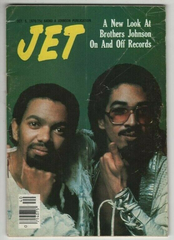 Jet Magazine Johnson Brothers On And Off Records October 5, 1978 070720nonr