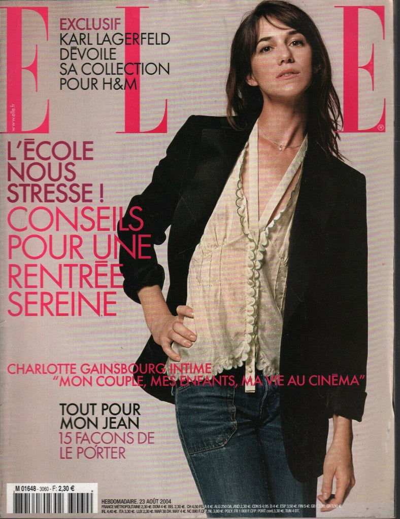 Elle French Fashion Magazine August 23 2004 Charlotte Gainsbourg 090820ame2