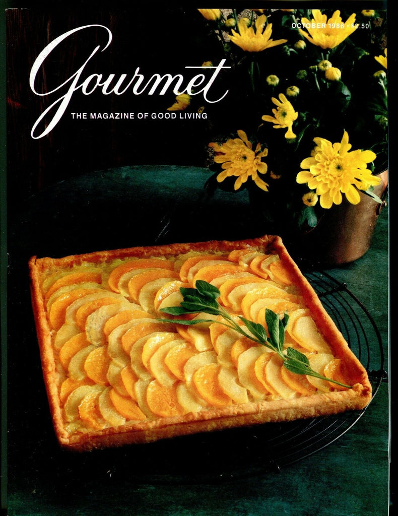 Gourmet Magazine October 1986 EX No ML 012417jhe