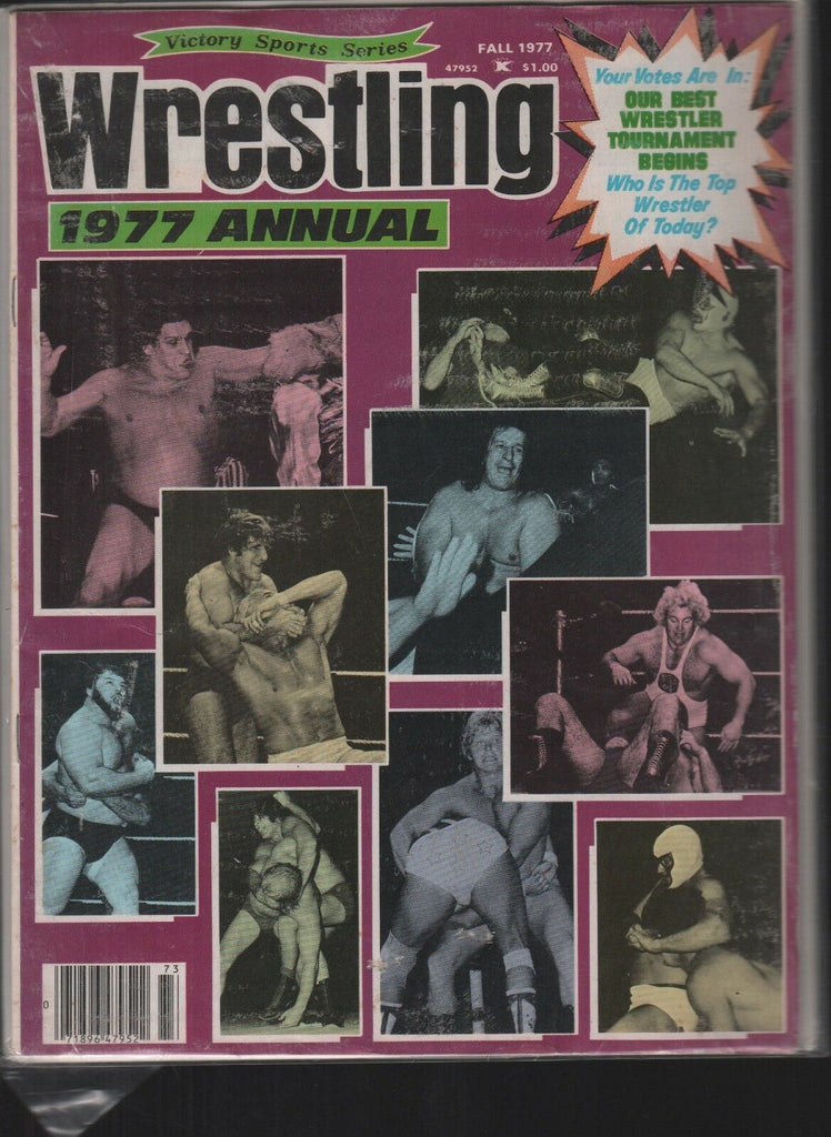 Wrestling 1977 Annual Fall 1977 Andre the Giant Billy Graham 101118AME