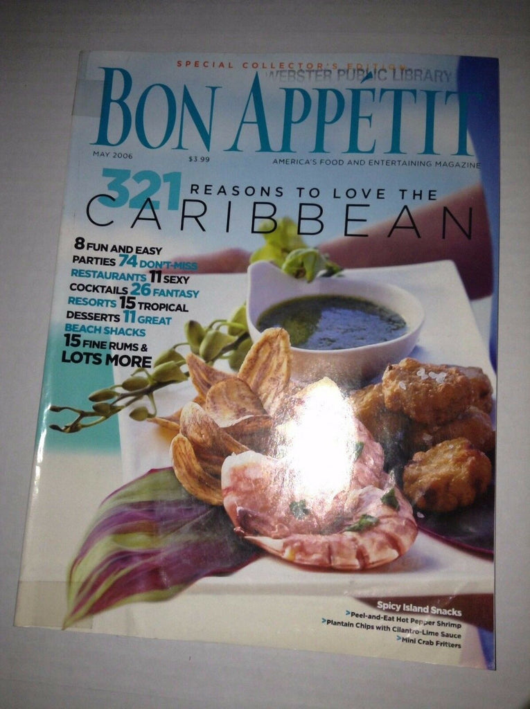 Bon Appetit Magazine Love The Caribbean May 2006 031917NONRH