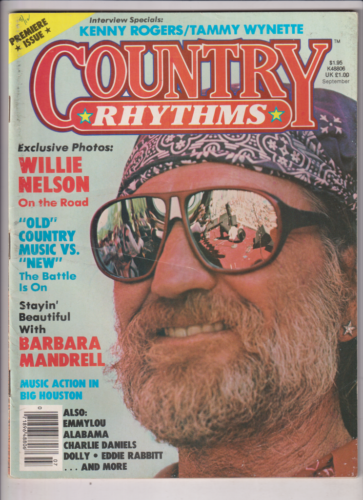 Country Rhythms Mag Willie Nelson Premiere Issue September 1981 121919nonr