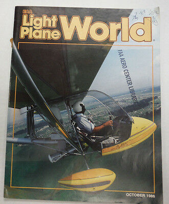 EAA Light Plane World Magazine Jesse Anglin October 1986 FAL 071615R