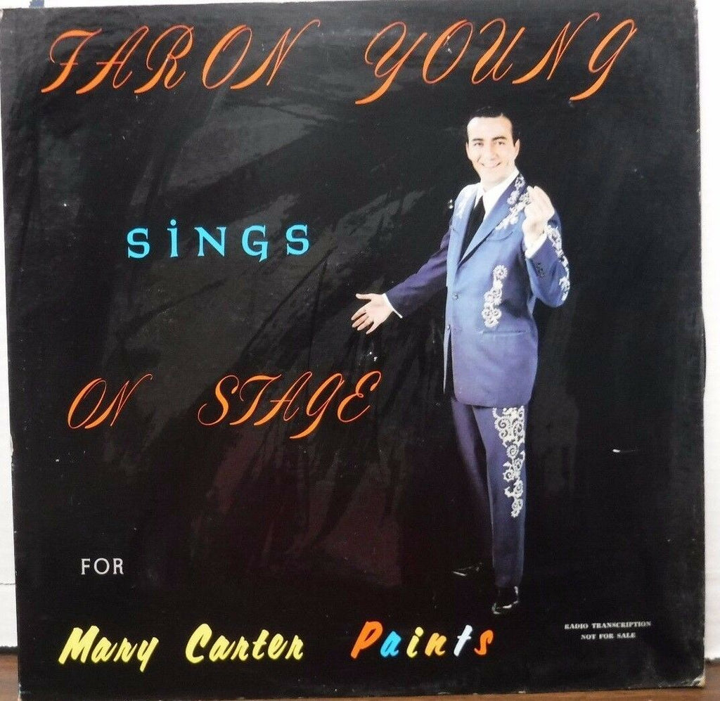 The Faron Young Show Radio Transcription 33RPM PROMO 121816LLE