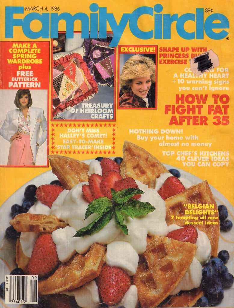 Family Circle Magazine March 4 1986 Princess Diana 091317nonjhe