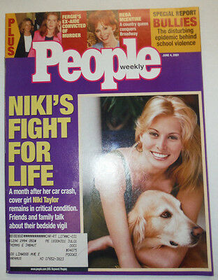 People Magazine Niki Taylor's Fight For Life June 2001 030715R